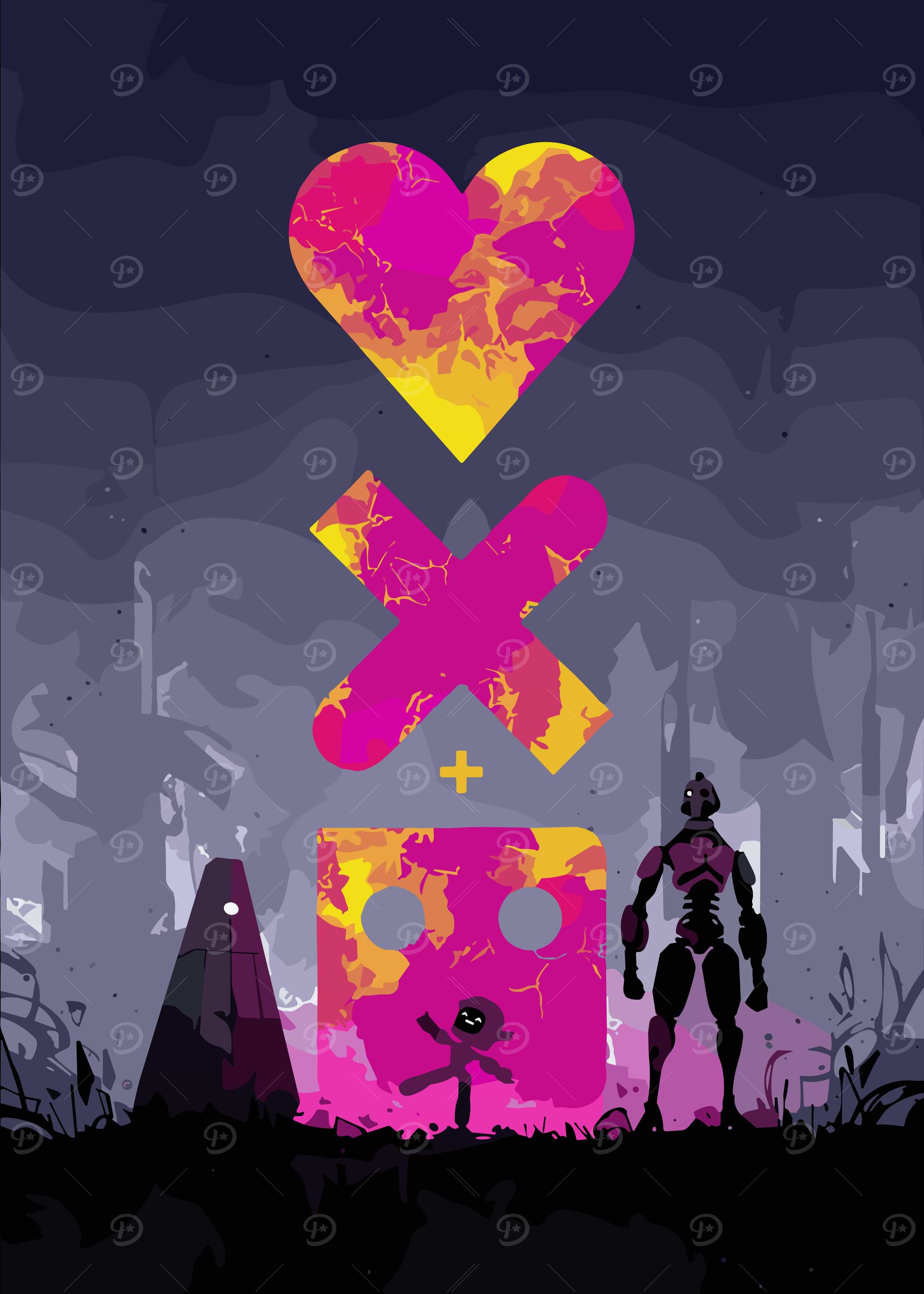 Love death robots Posters Online - Shop Unique Metal Prints
