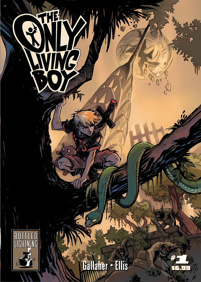 The Only Living Boy Comic Cover