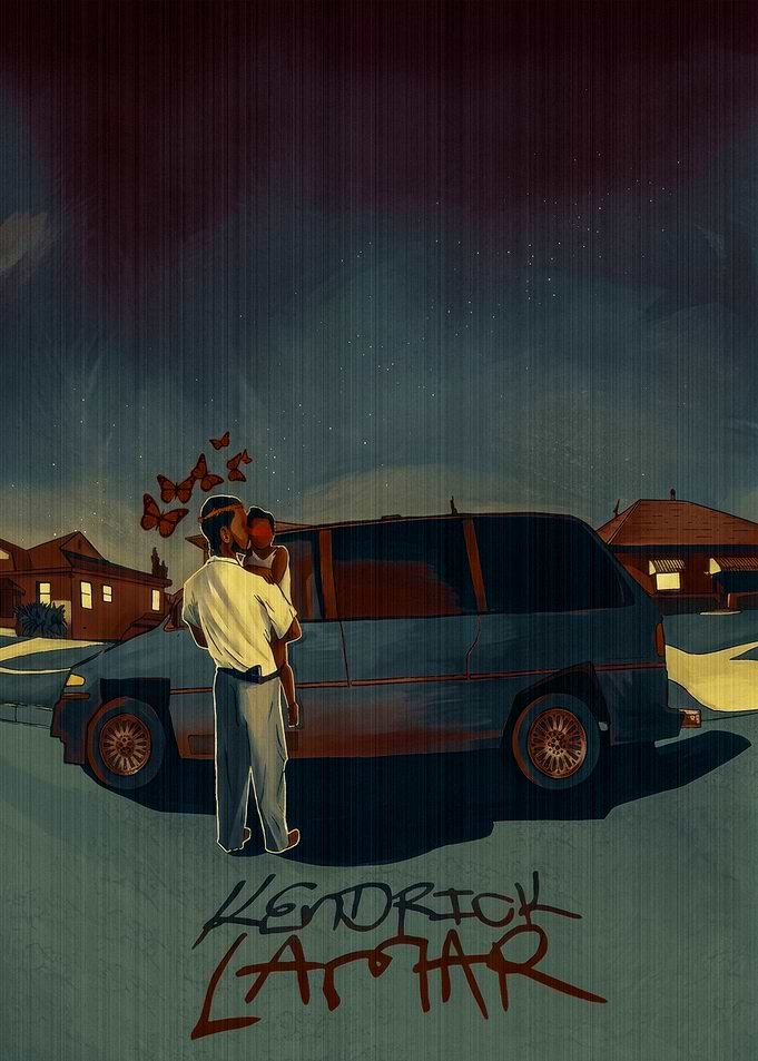 Kendrick Lamar Good Kid M.A.A.D City Poster