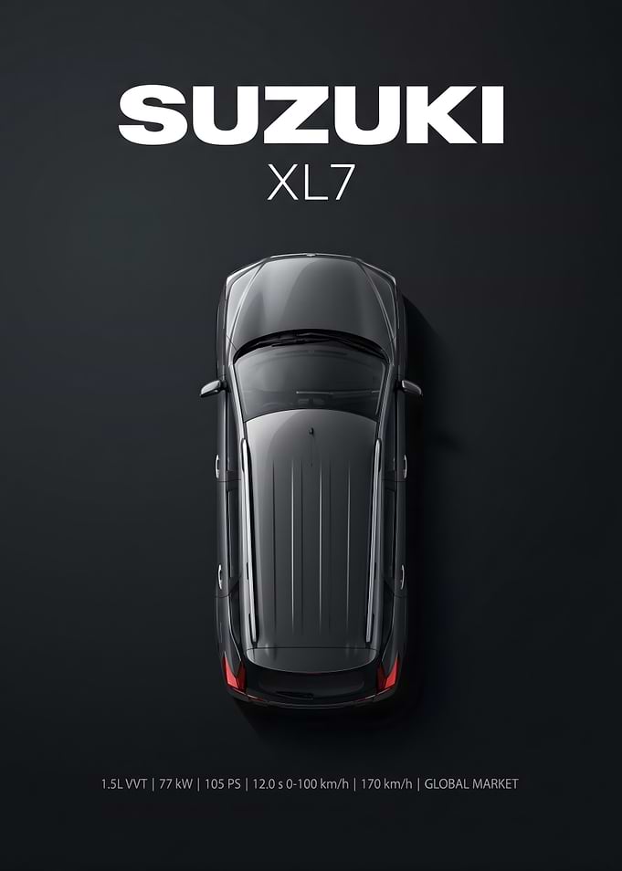 Suzuki XL7 Top View Advertisement