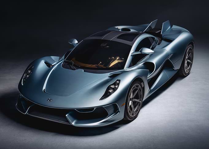Hennessey-Blackbird Hypercar Studio Shot