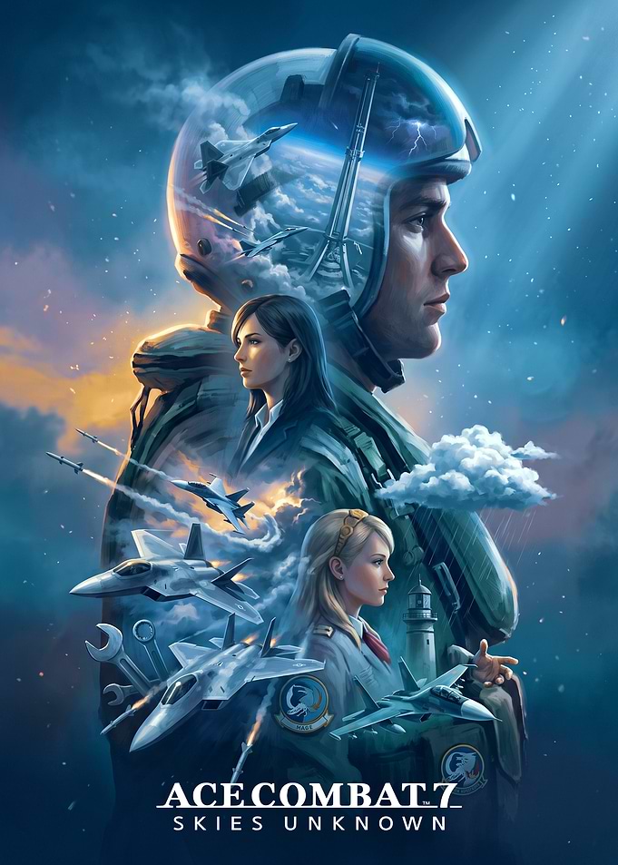 Ace Combat 7 Skies Unknown Poster