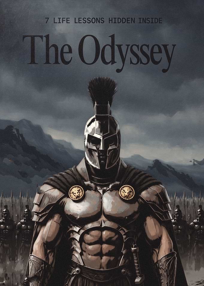 The Odyssey Spartan Warrior Poster