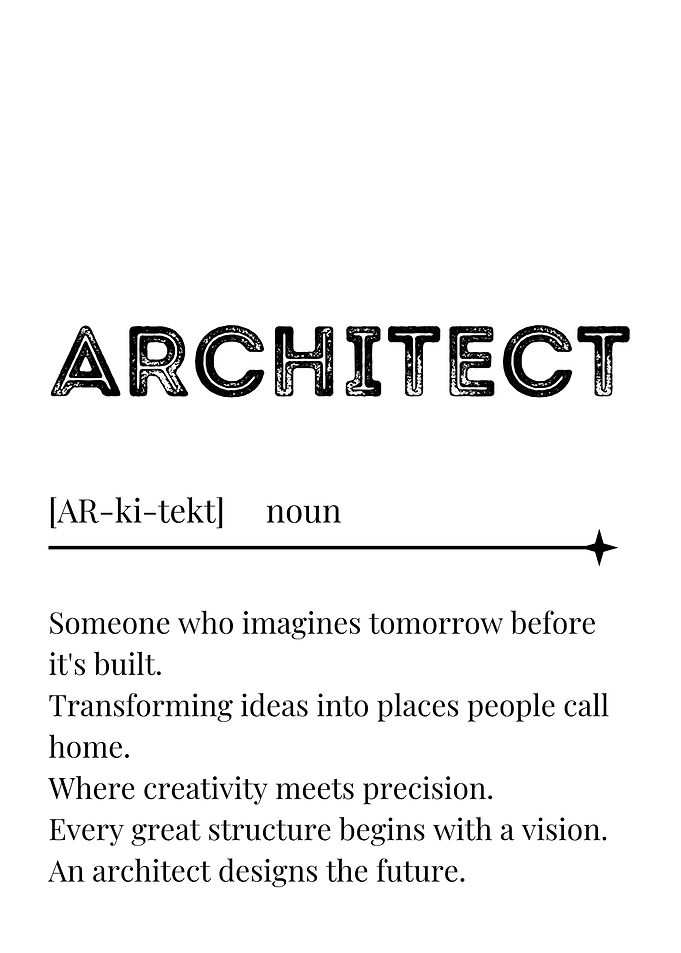 Architect Definition