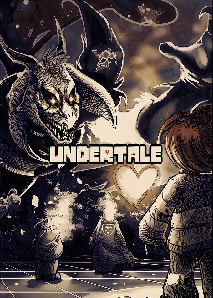 Undertale Asriel Dreemurr Fan Art