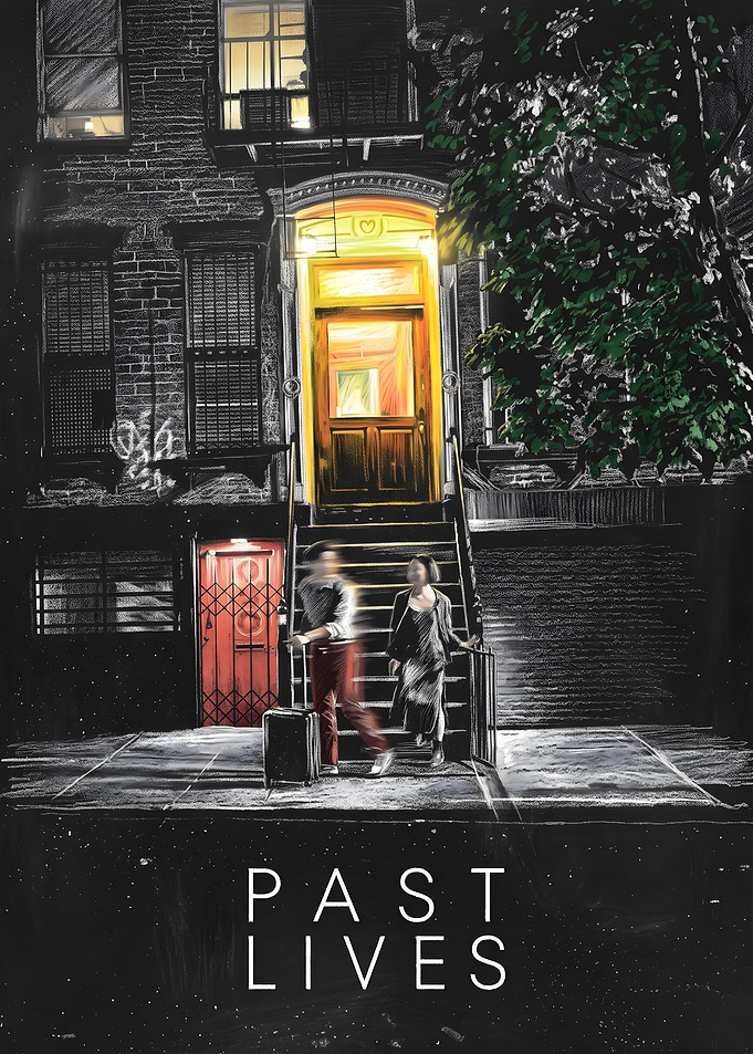 Past Lives Movie Poster Art