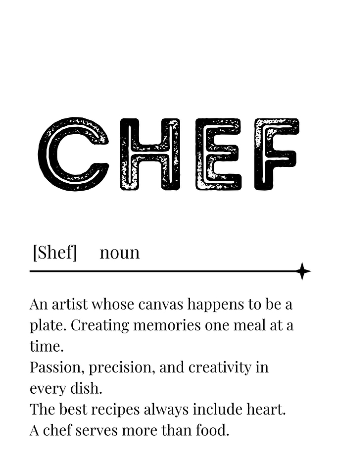 Chef Definition