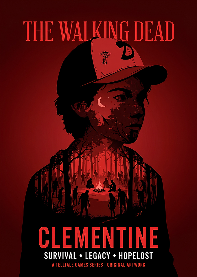 The Walking Dead Clementine Poster