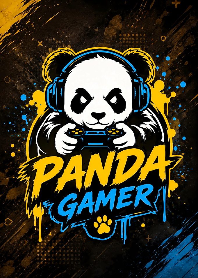 Panda Gamer Esports Logo Design