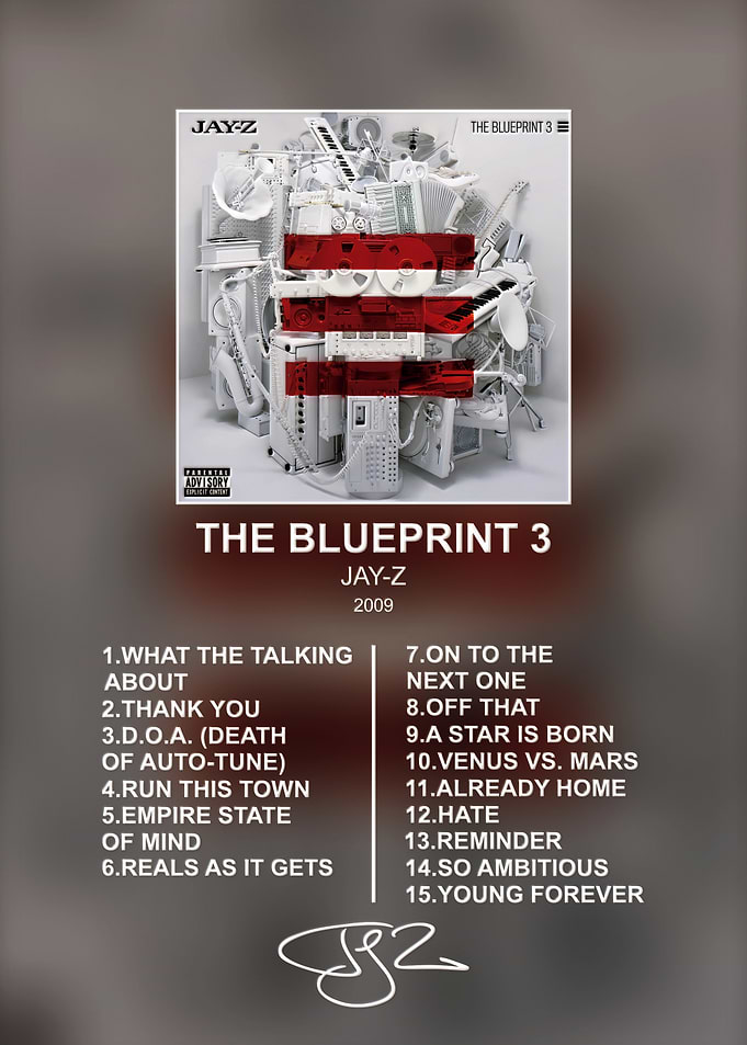 Jay-Z The Blueprint 3 Poster