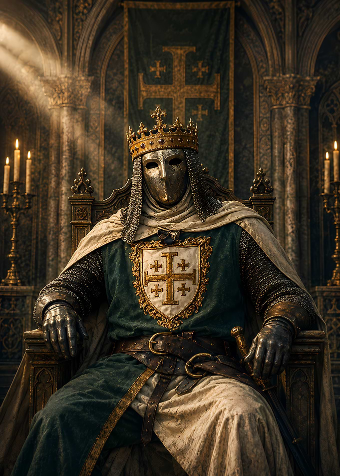 King Baldwin IV on the Throne