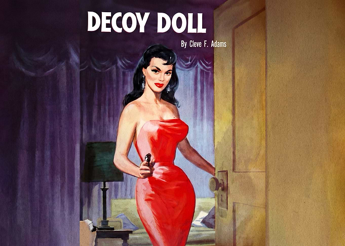 Decoy Doll Vintage Book Cover Art