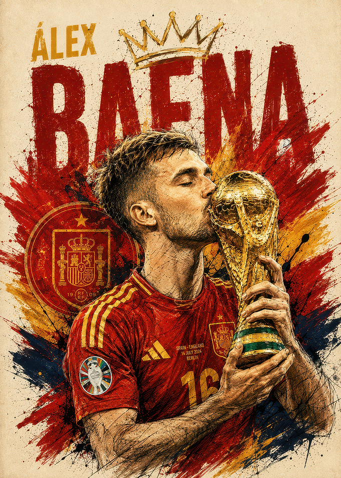 Alex Baena Champion Poster