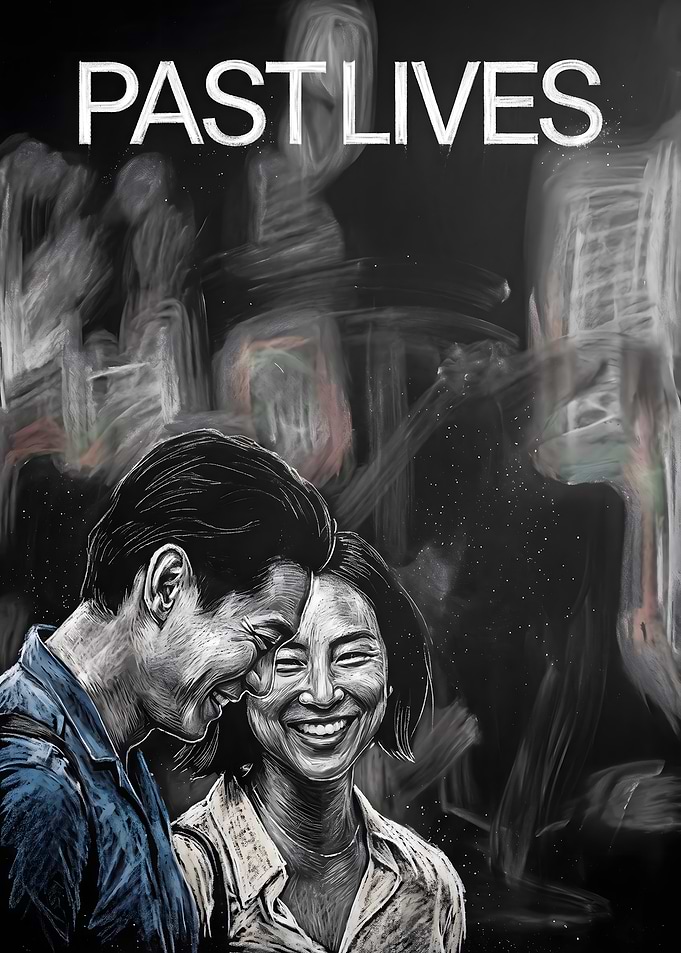 Past Lives Movie Poster Art