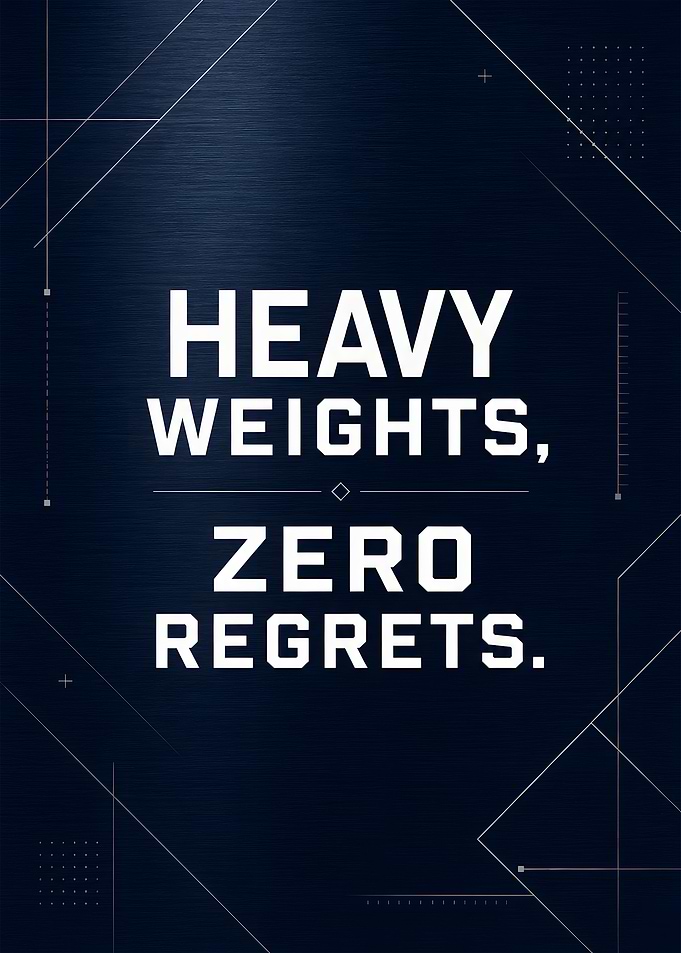 Heavy Weights Zero Regrets