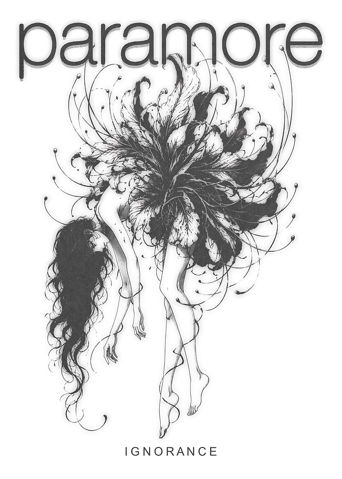 Paramore Ignorance Single Cover Art