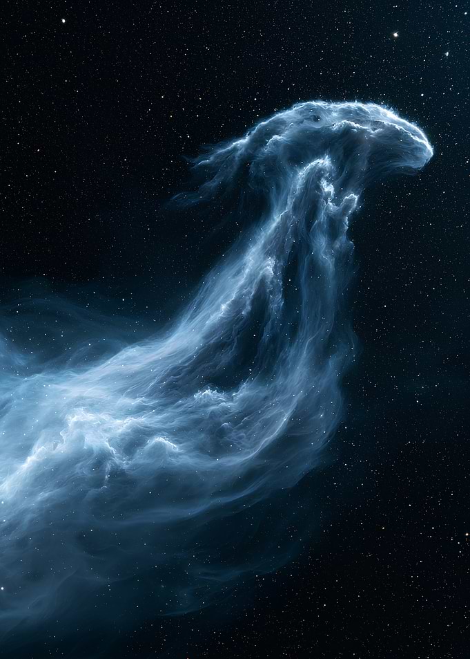 Cosmic Dragon Nebula Space Cloud