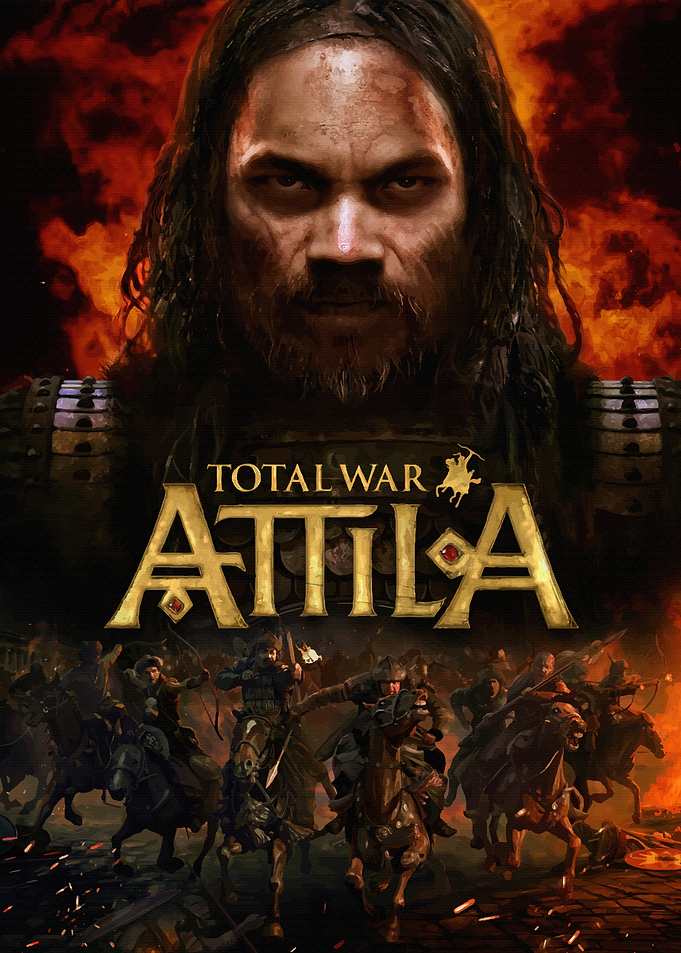 Total War Attila Game Poster