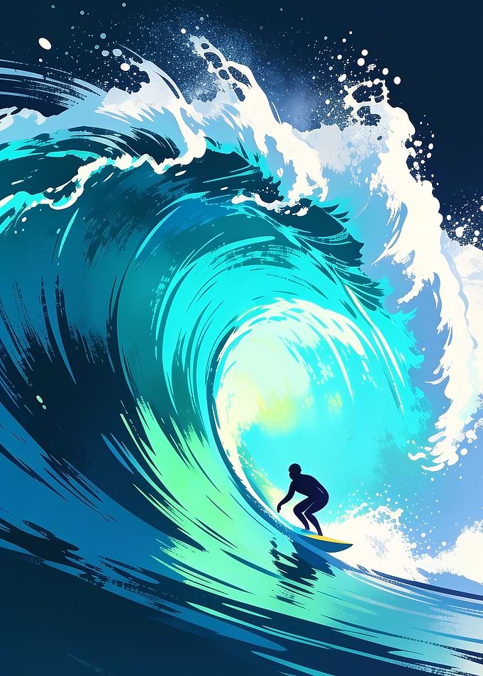 Turquoise Wave