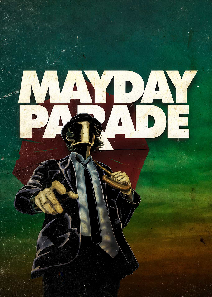 Mayday Parade Band Poster