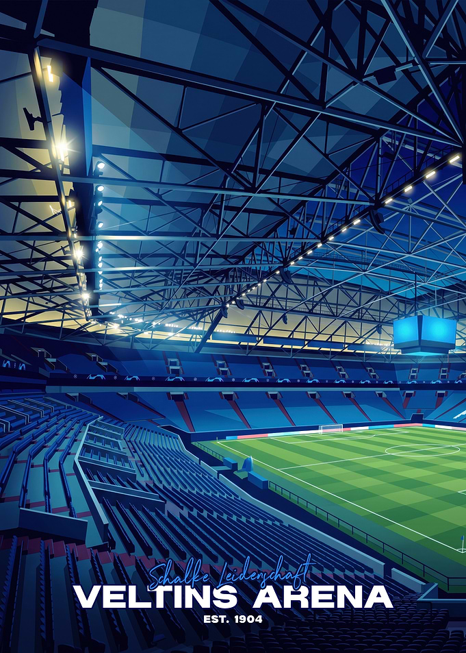 Veltins Arena Gelsenkirchen Poster