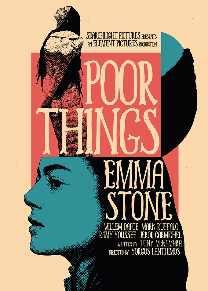 Poor Things Movie Poster Art