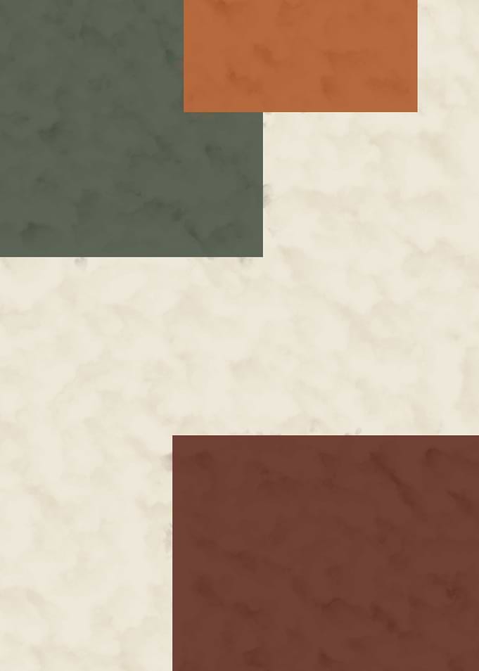 Minimalist Abstract Geometric Watercolor Texture Wall Art