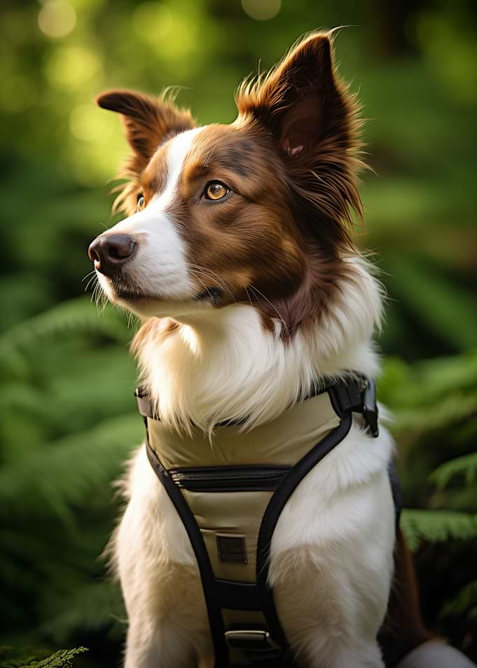 Portrait of a Border Collie