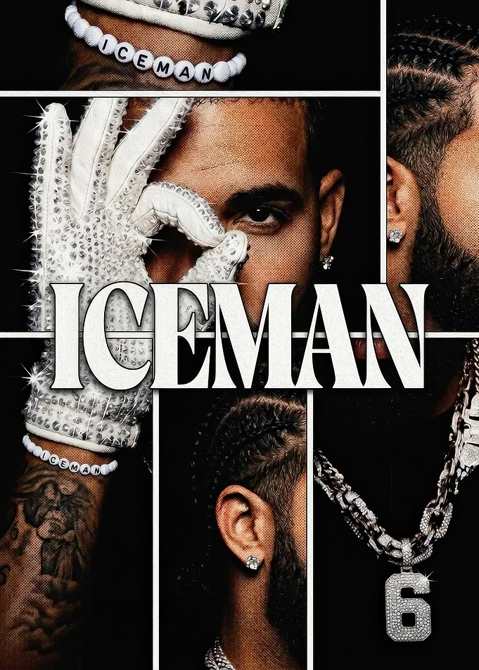 Iceman Hip Hop Style Poster