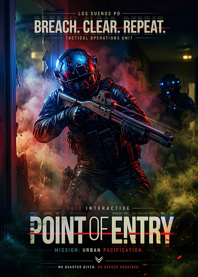 Ready or Not Tactical SWAT Poster