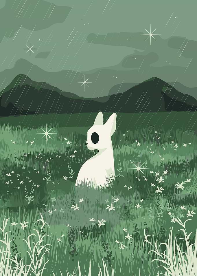 Rain world game poster