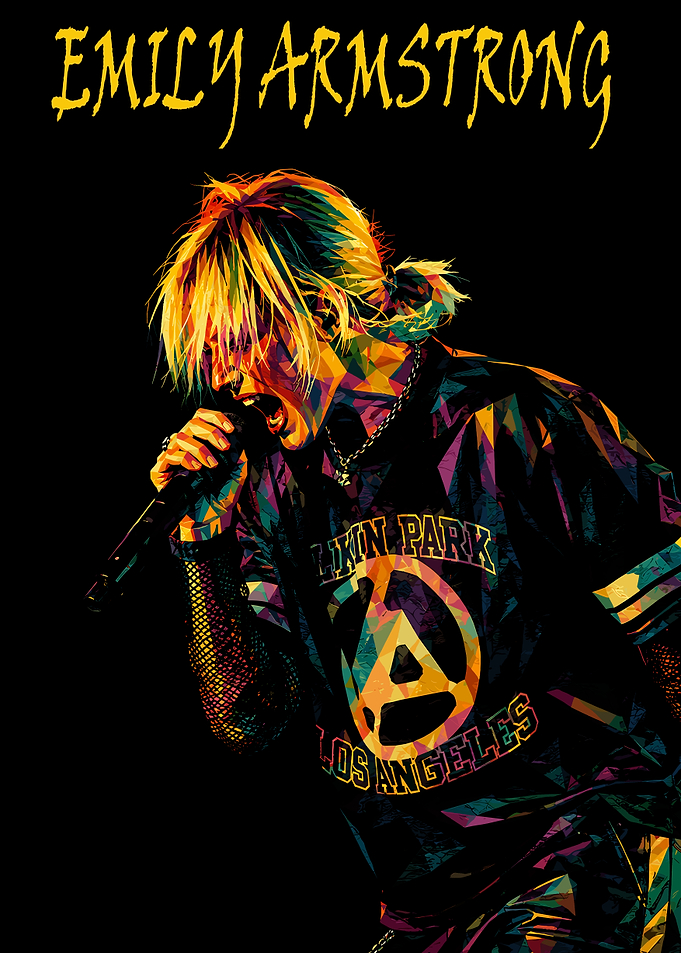 Emily Armstrong Pop Art Portrait