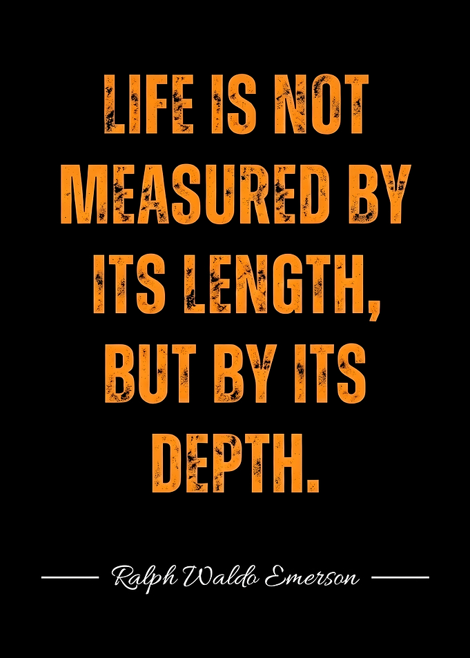 Ralph Waldo Emerson Inspirational Quote Poster
