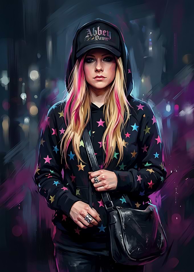 Avril Lavigne Abbey Dawn Portrait