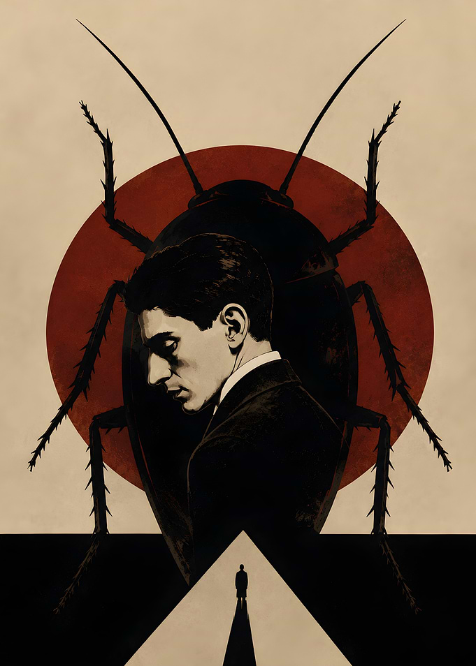 Franz Kafka The Metamorphosis Poster