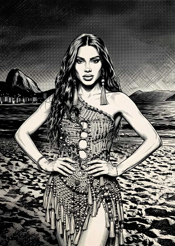 Anitta Portrait in Rio de Janeiro