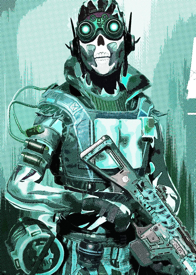 Octane from Apex Legends Portrait