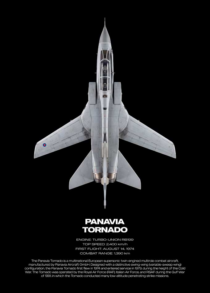 Panavia Tornado Military Aircraft Poster