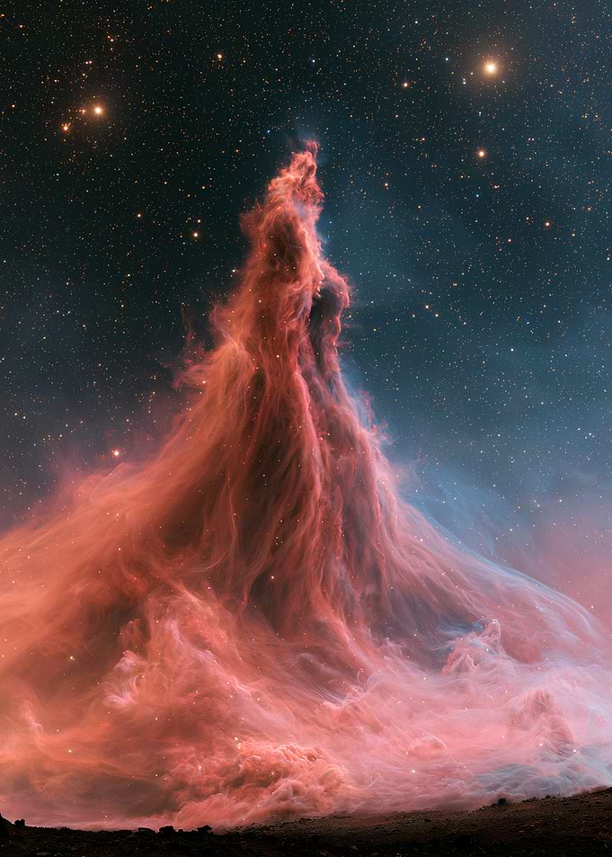 Cosmic Queen Nebula Space Cloud