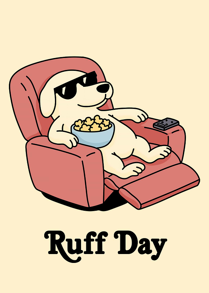 Ruff Day Dog Relaxing
