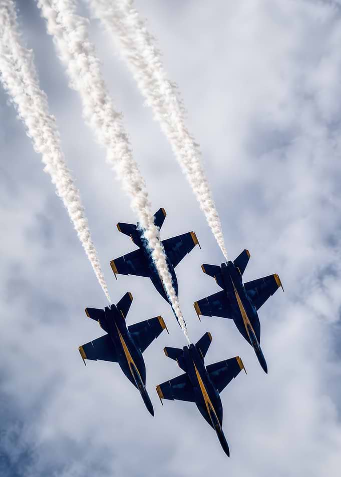 Blue Angels Formation Flight