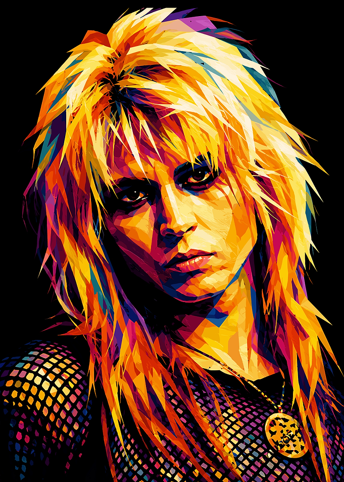 Vince Neil Pop Art Portrait