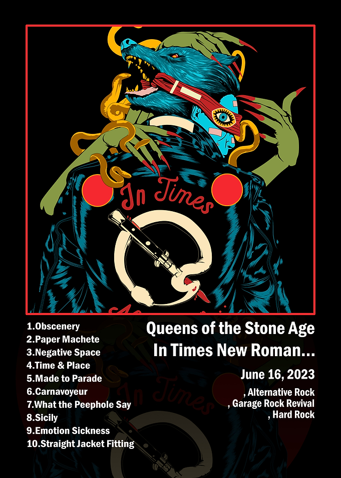 Queens of the Stone Age Album Poster