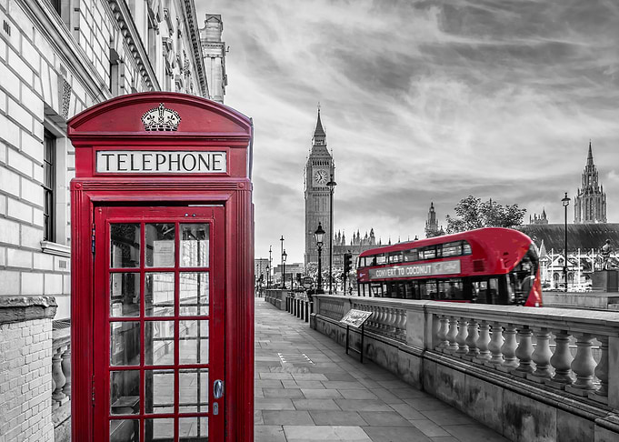 Iconic London - colorkey