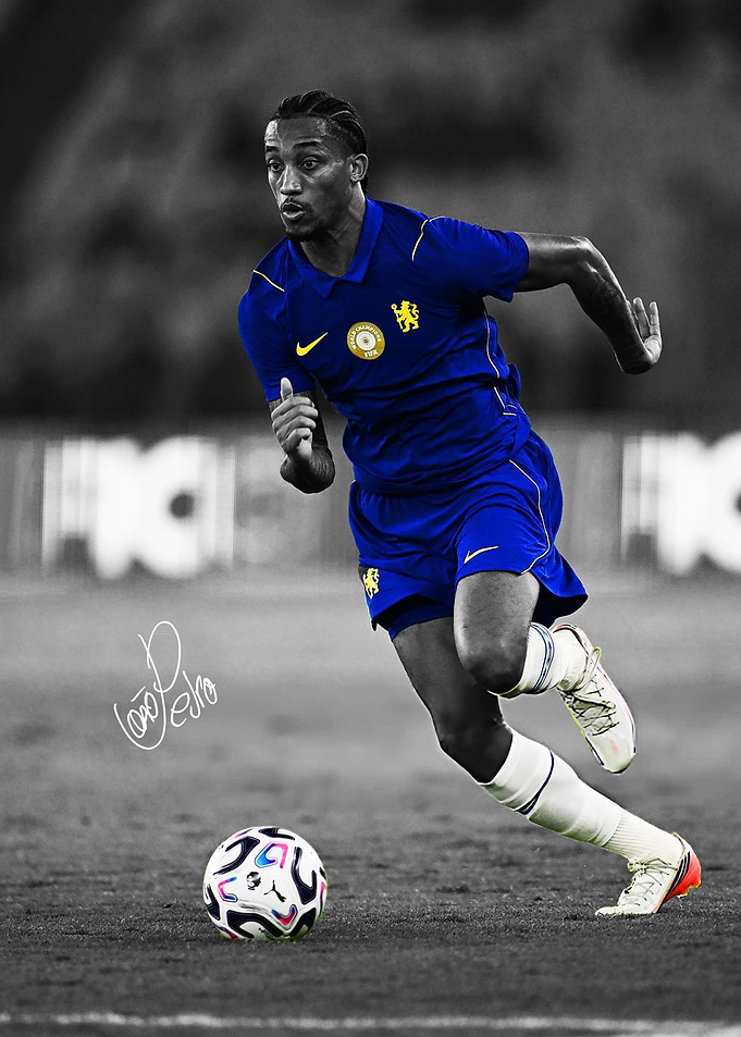 Joao Pedro Player Dribbling Ball
