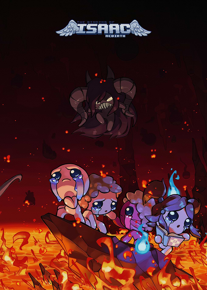 The Binding of Isaac Rebirth Poster