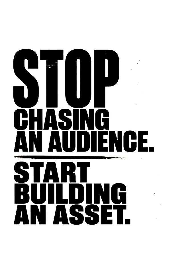 Stop Chasing An Audience Quote