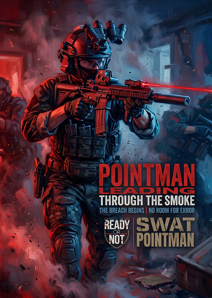 Ready or Not SWAT Pointman Poster