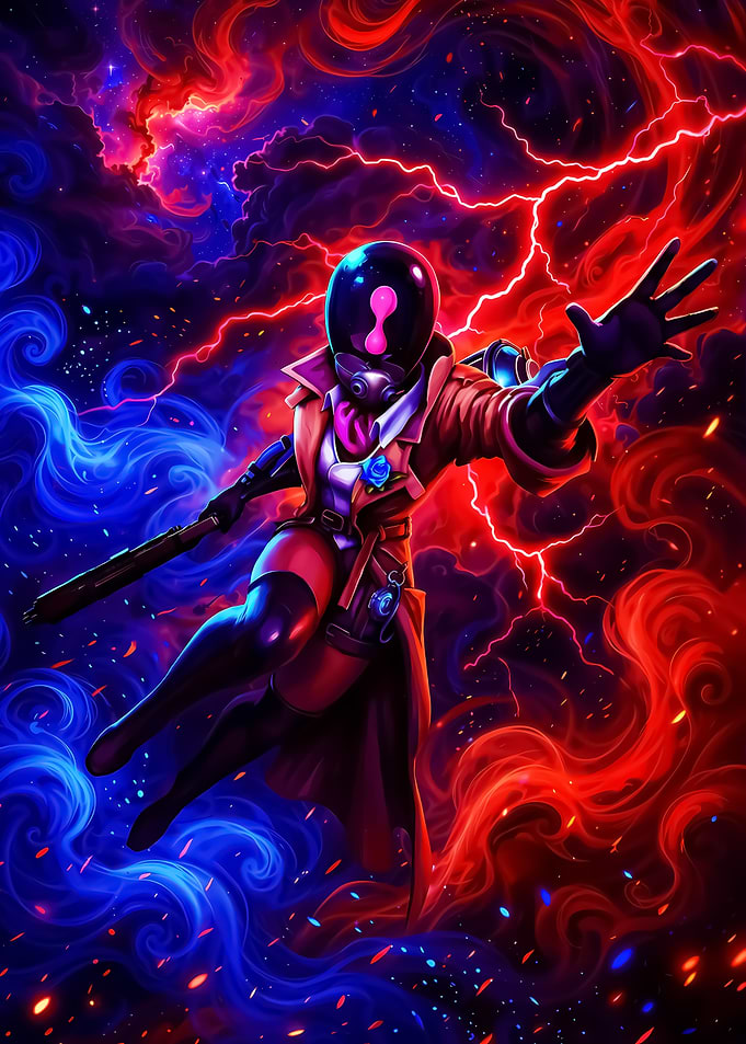 Cosmic Bounty Hunter in Action