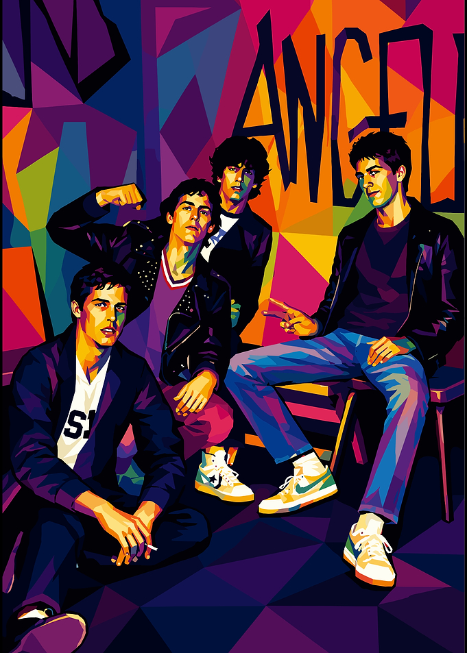 The Outsiders Pop Art Poster